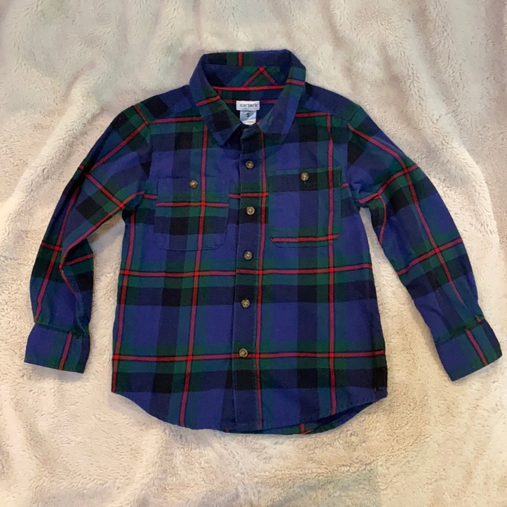 Handsome winter tartan flannel
